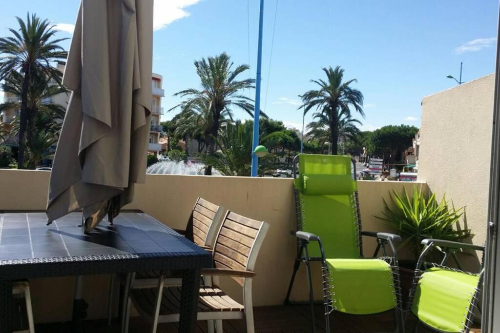 Beau T2 Climatise Avec Terrasse 100M Plage Saint-Cyprien (Pyrenees-Orientales) Exterior foto